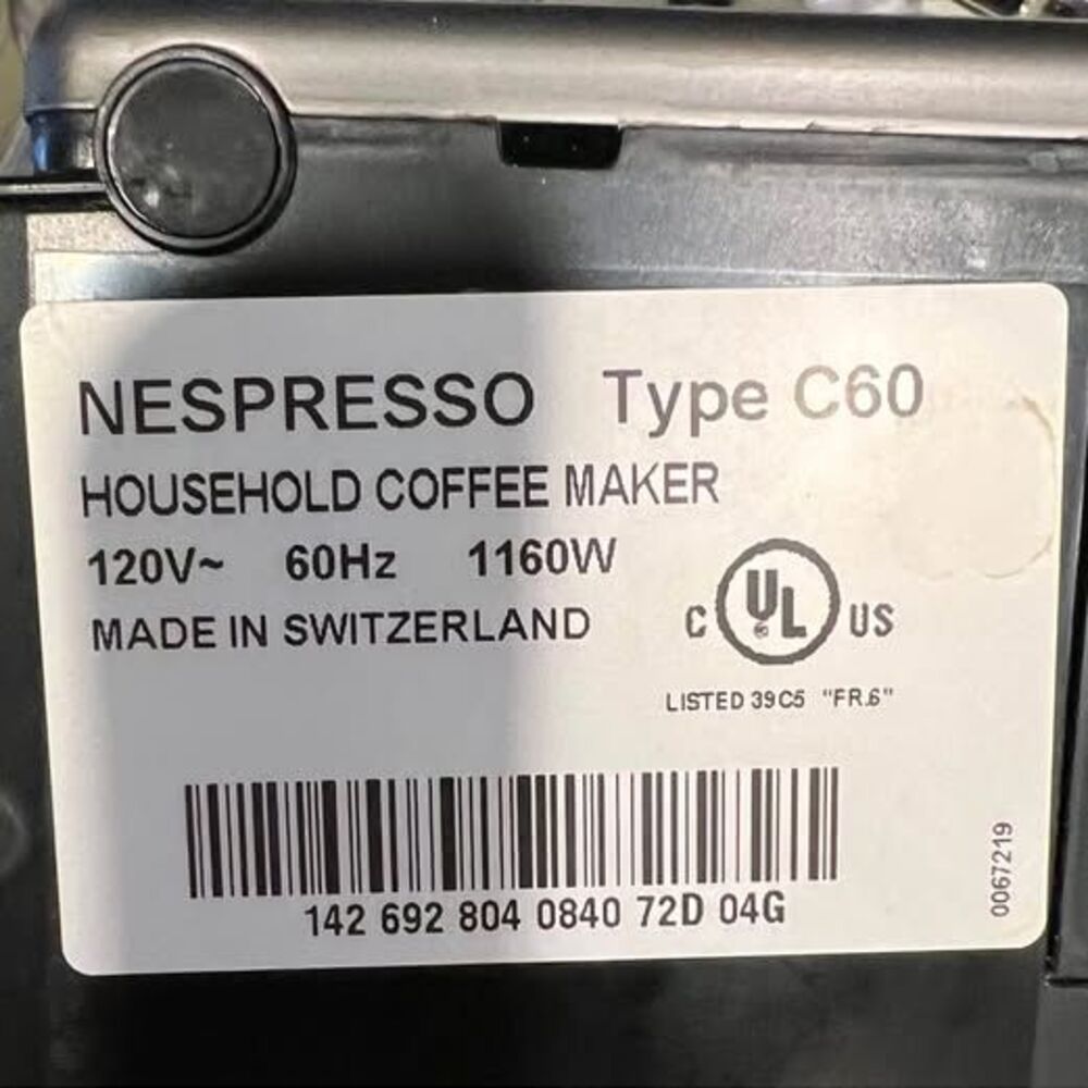 Nespresso Pixie Electric Titan C60 EUC & working - Picture 10 of 10